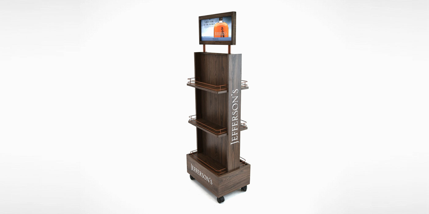 Jefferson's Display Rack