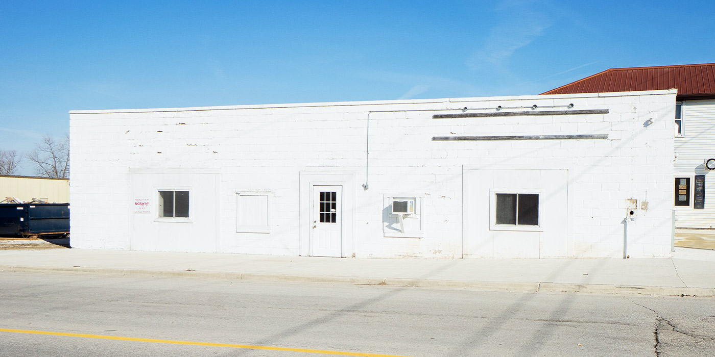 picture of the old factory from the street